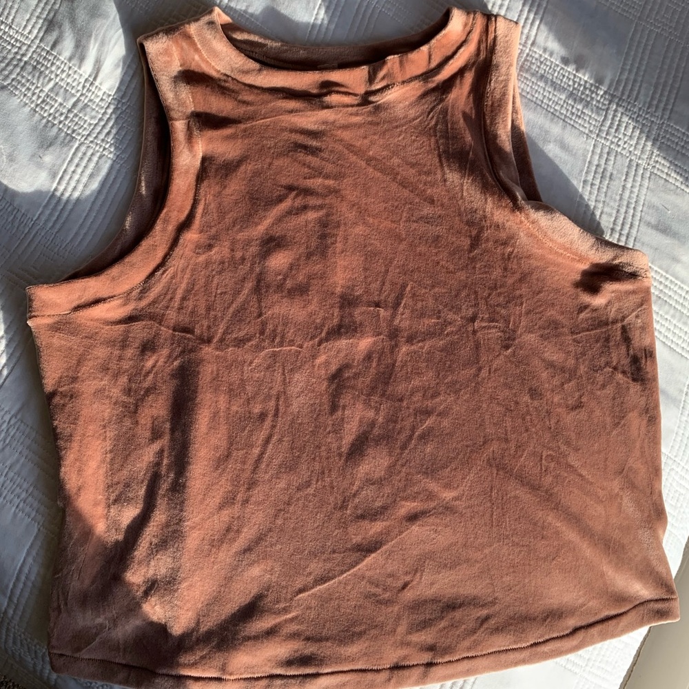 SKIMS - VELOUR CREW NECK TANK